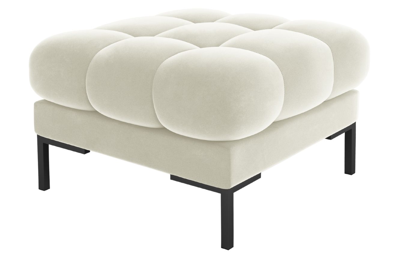 Micadoni Sametová podnožka Mamaia 60 x 60 cm