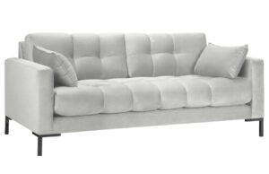 Micadoni Sametová pohovka Mamaia 177 cm