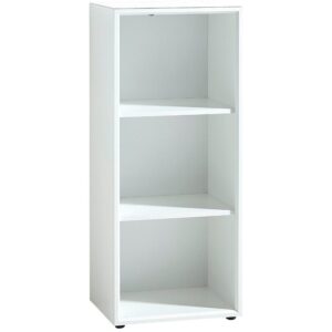 Germania Bílý kancelářský regál Monteria 120 x 50 cm