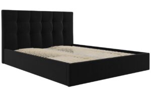 Micadoni Sametová postel Phaedra 160 x 200 cm
