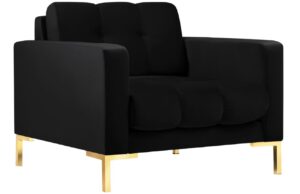 Micadoni Sametové křeslo Mamaia