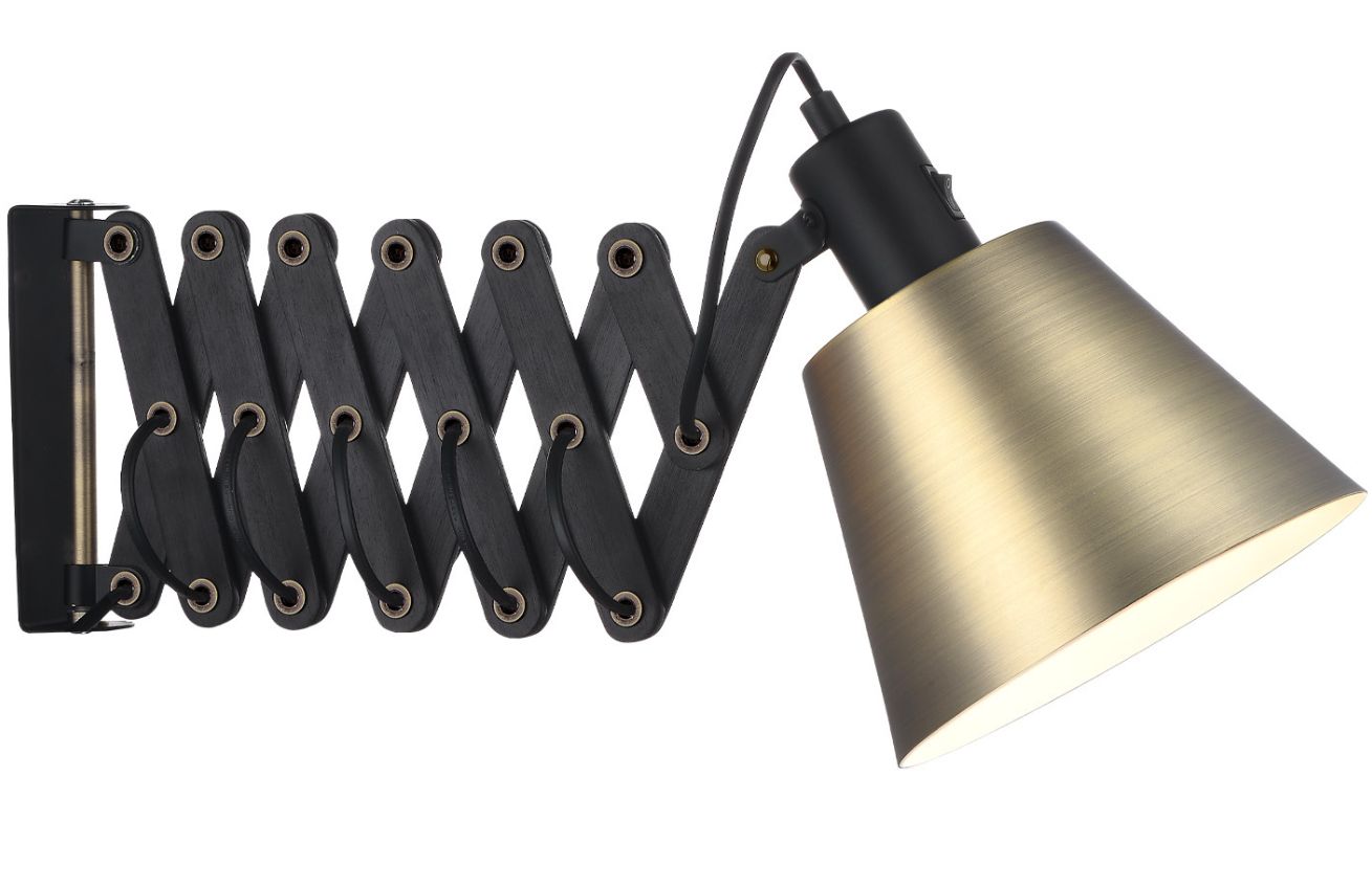 Halo Design Kovové nástěnné světlo Vintage