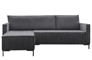 Miuform Manšestrová rohová pohovka Lincoln 232 cm