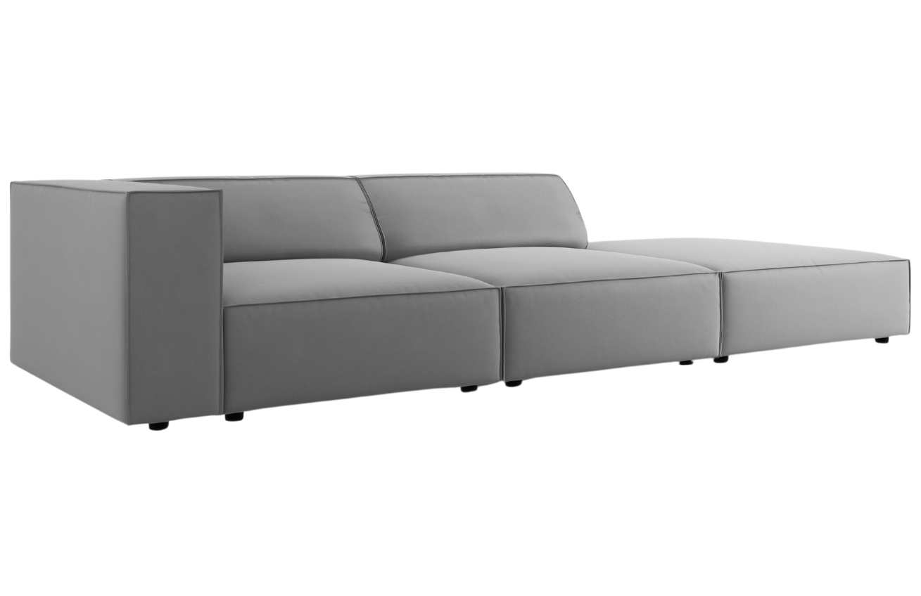 Cosmopolitan Design Sametová pohovka Arendal 262 cm