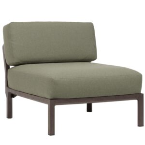 Nardi Zelený zahradní modul Maximo s hnědou podnoží