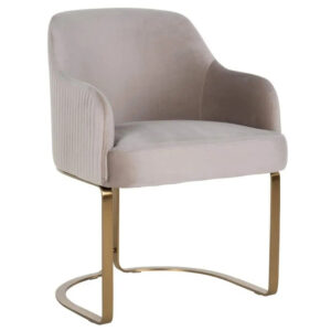 Richmond Sametová jídelní židle Hadley