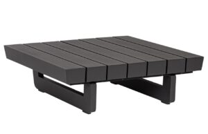 Bizzotto Hliníkový zahradní stolek Infinity 73