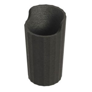 Cosmic Černý plastový stojan na zubní kartáčky Avenir