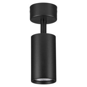 Nova Luce Černé kovové bodové světlo Yoru 5