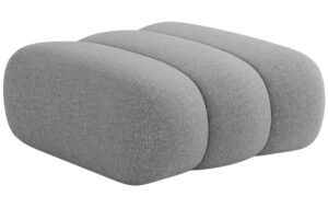 Cosmopolitan Design Šedá podnožka Koge 95 x 95 cm