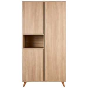 Skříň Quax Loft 190 x 96 cm s dřevěným dekorem