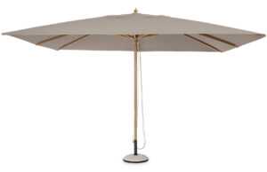 Bizzotto Hnědý slunečník Eclipse 300 x 400 cm